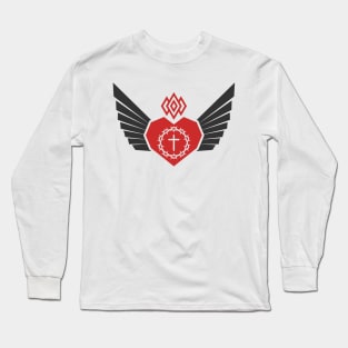 The heart of Christ and the wings of the Spirit. Long Sleeve T-Shirt